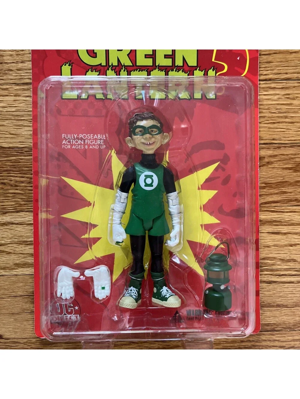 MAD Alfred E Neuman Action Figure DC Direct Green Arrow Just Us League
